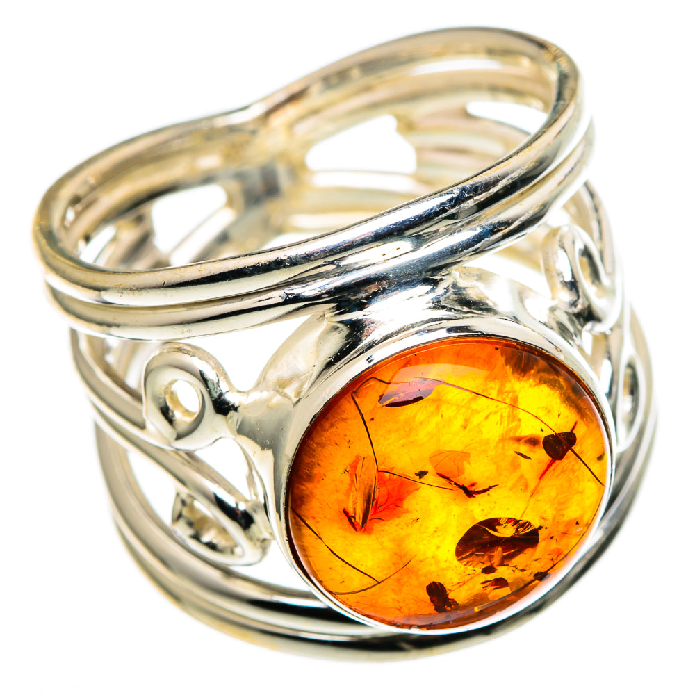 Baltic Amber Rings handcrafted by Anasilvercos - RING99567
