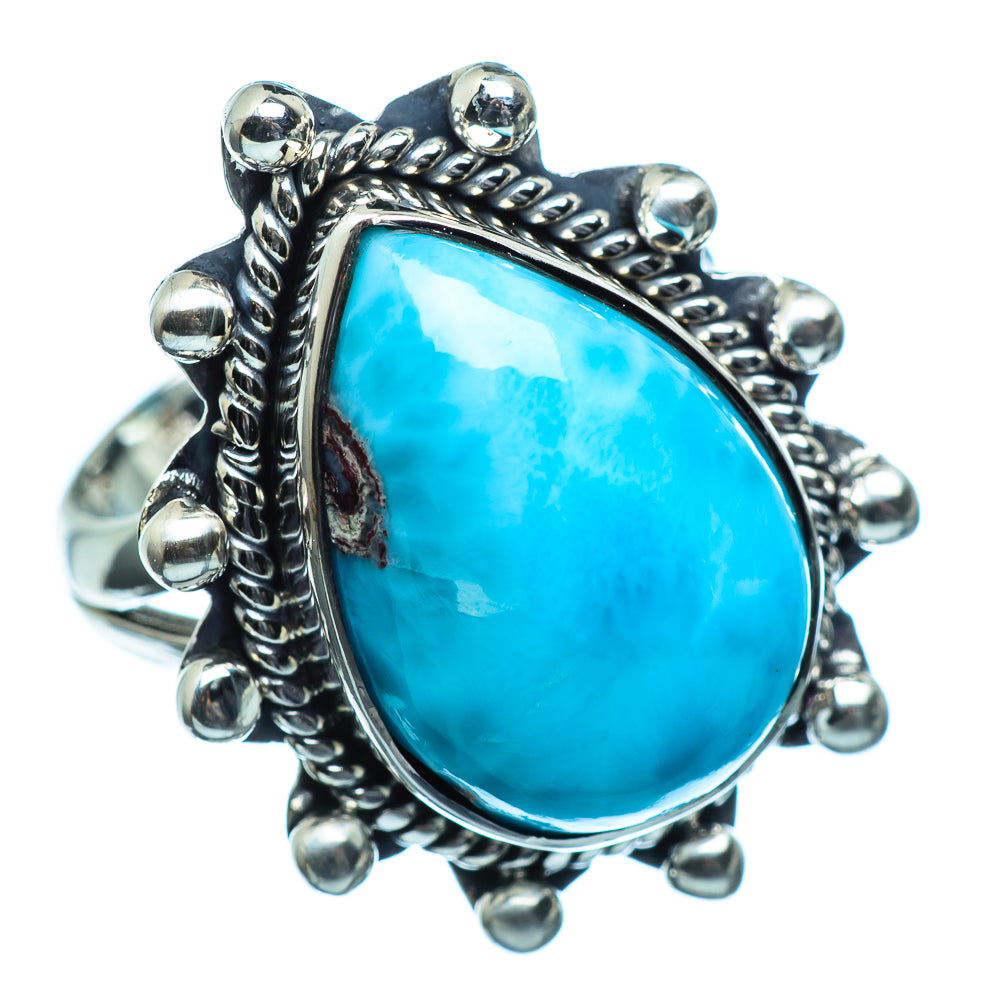 Larimar Rings handcrafted by Anasilvercos - RING995762