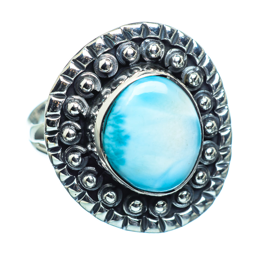 Larimar Rings handcrafted by Anasilvercos - RING995764