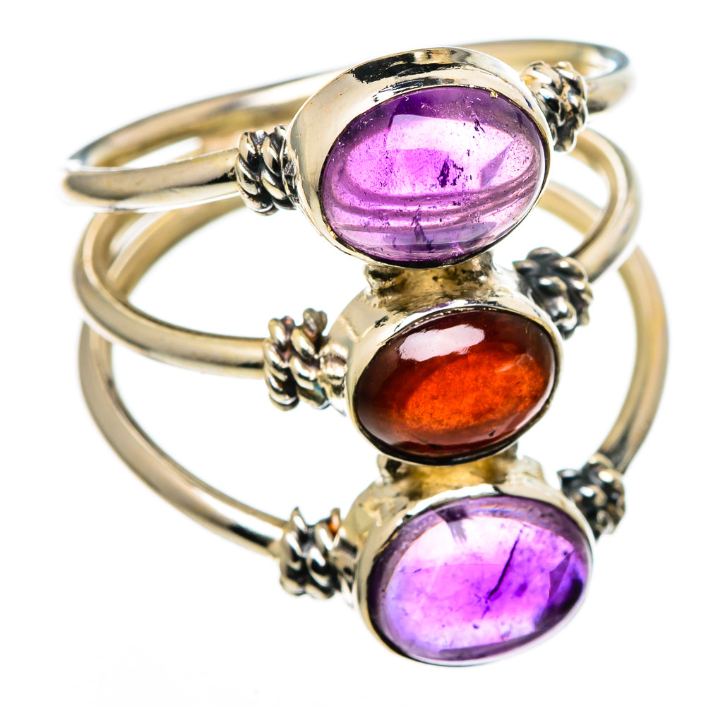 Garnet Rings handcrafted by Anasilvercos - RING99580