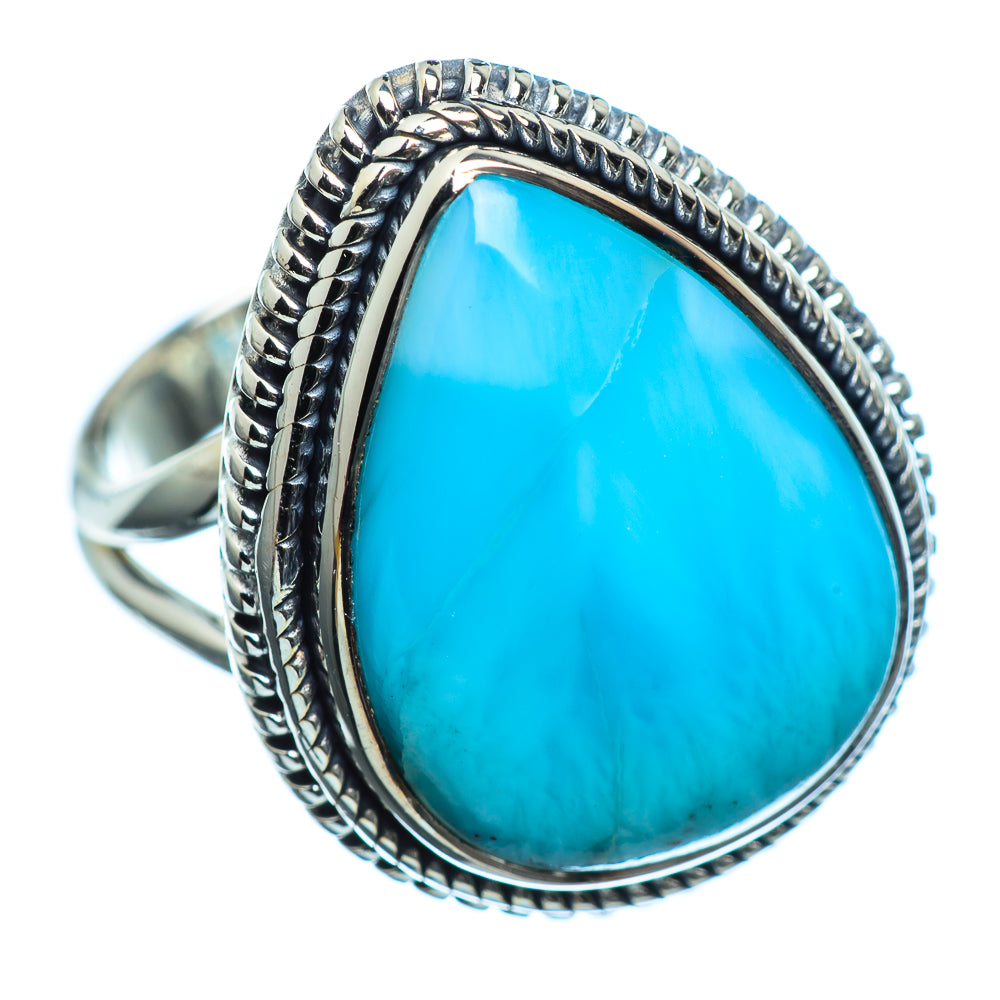 Larimar Rings handcrafted by Anasilvercos - RING995892