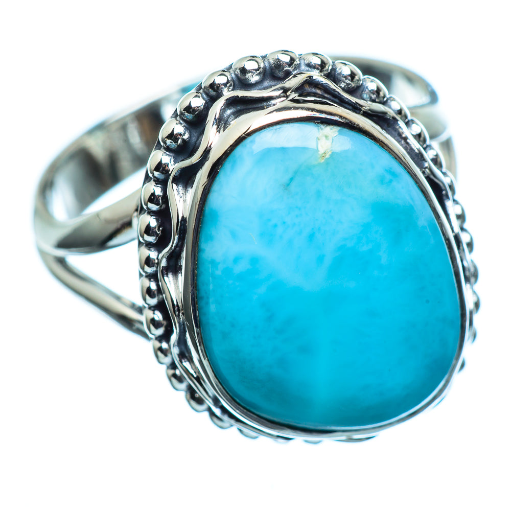 Larimar Rings handcrafted by Anasilvercos - RING995895