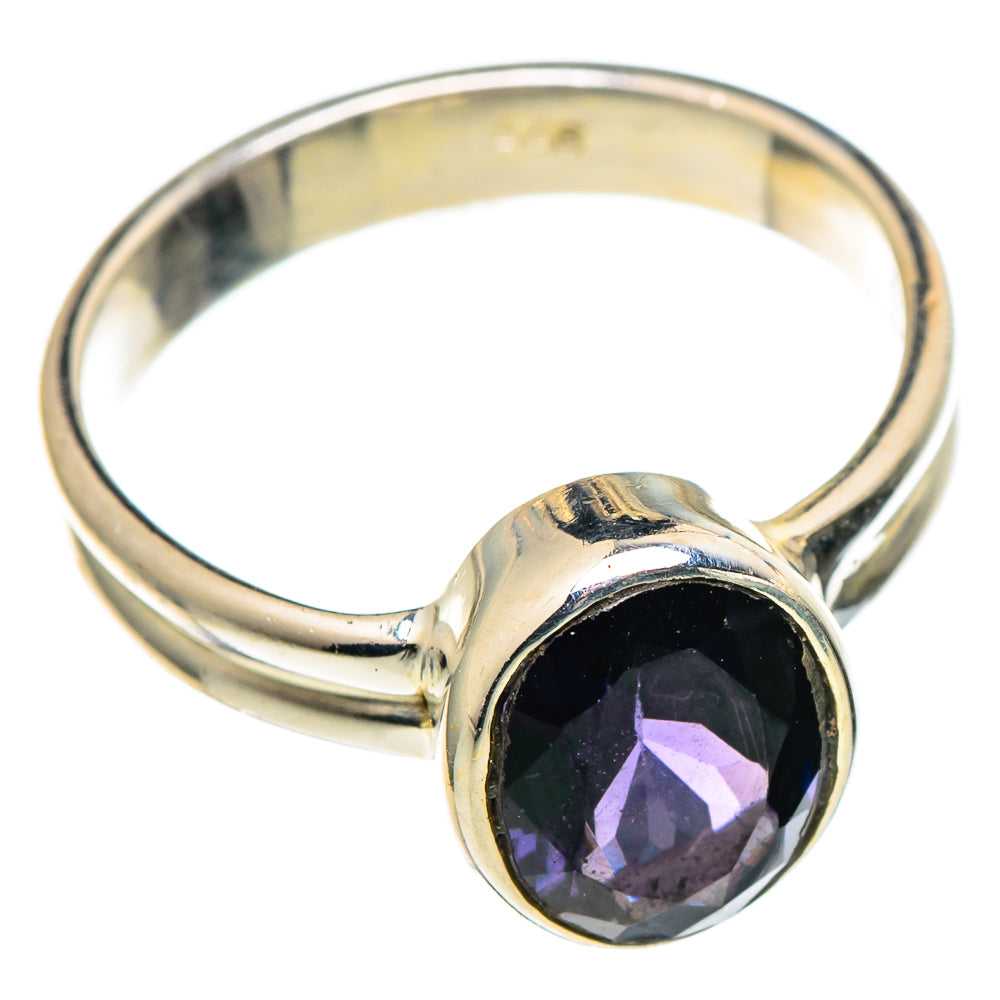 Violet Spinel Rings handcrafted by Anasilvercos - RING99595