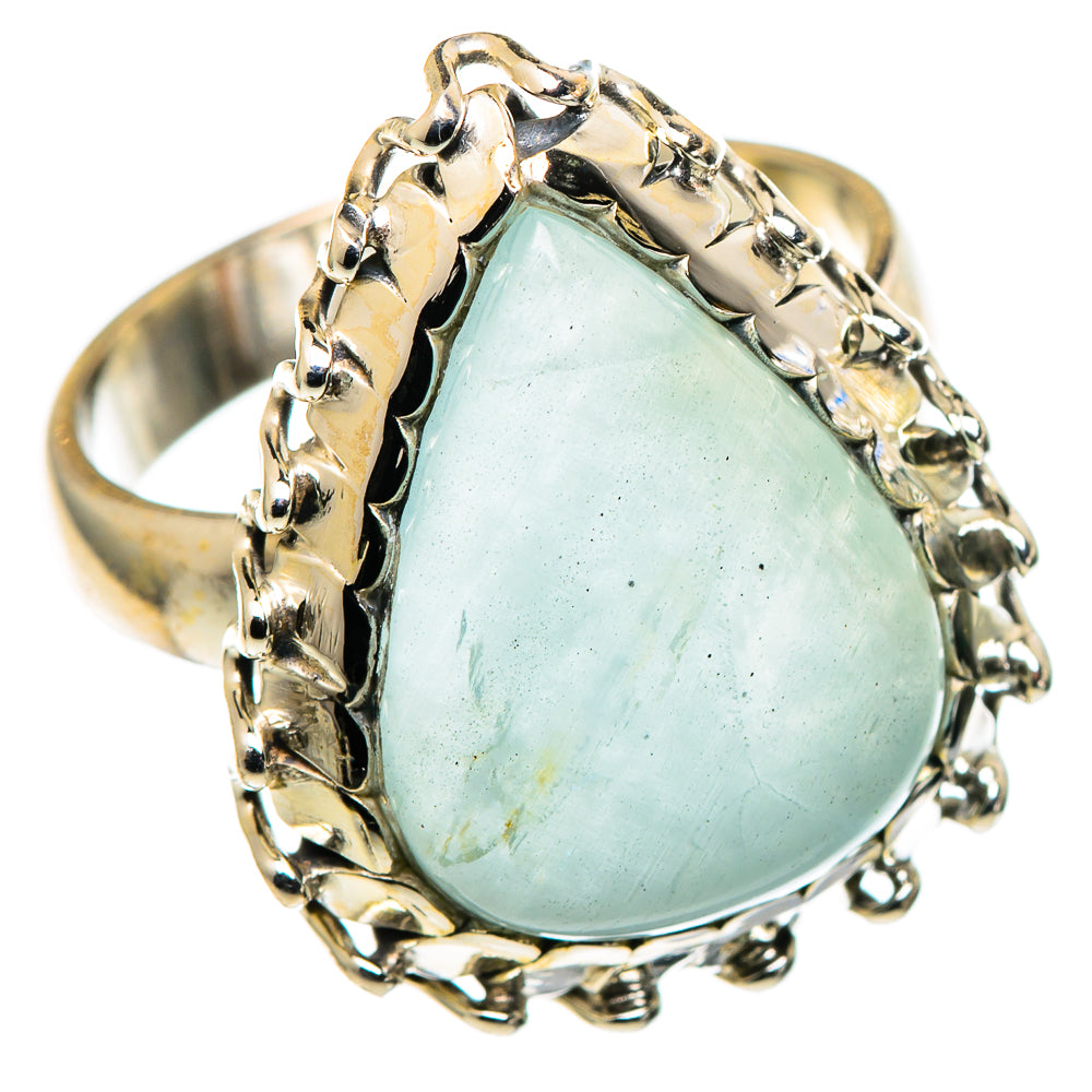 Aquamarine Rings handcrafted by Anasilvercos - RING99598