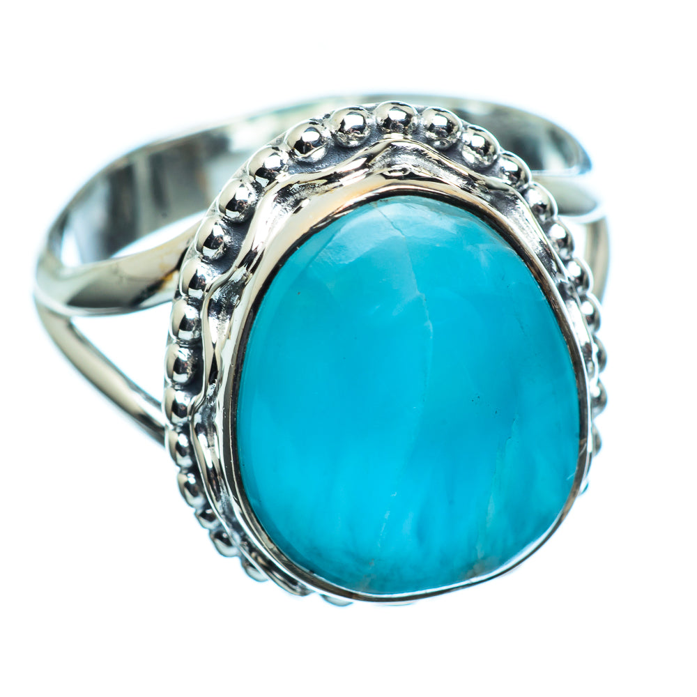 Larimar Rings handcrafted by Anasilvercos - RING996059