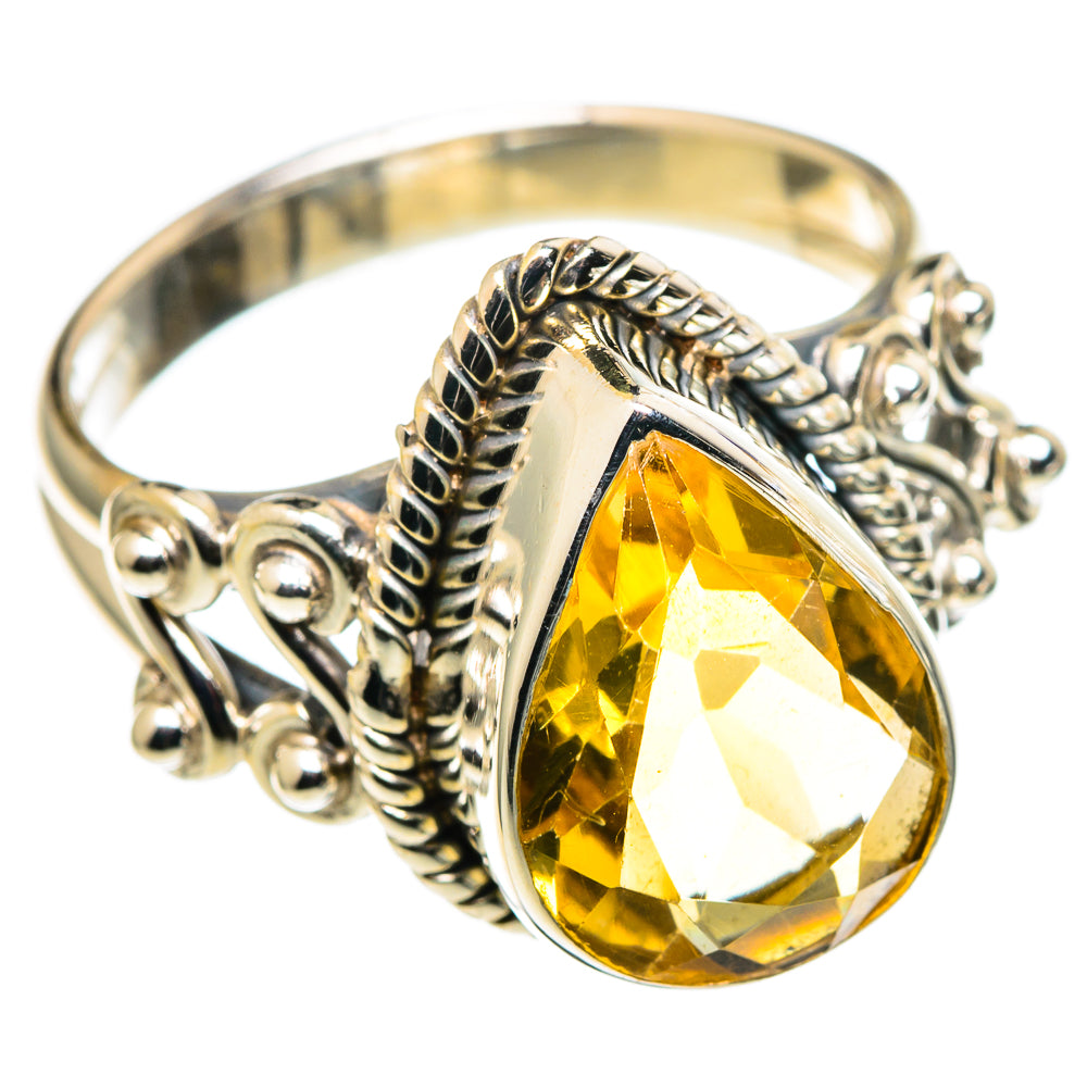 Citrine Rings handcrafted by Anasilvercos - RING99607