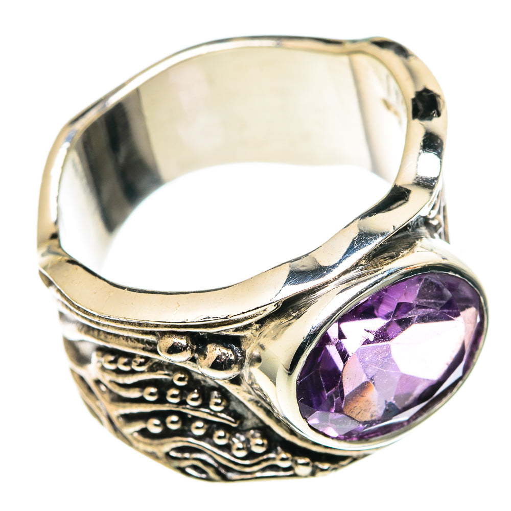 Amethyst Rings handcrafted by Anasilvercos - RING99616