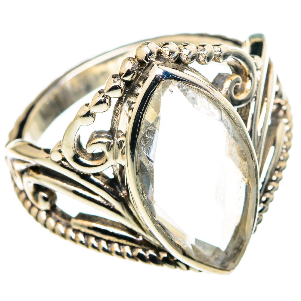 White Quartz Rings handcrafted by Anasilvercos - RING99625