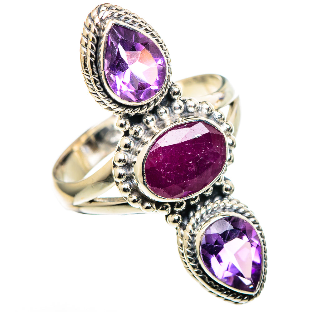 Ruby Rings handcrafted by Anasilvercos - RING99629