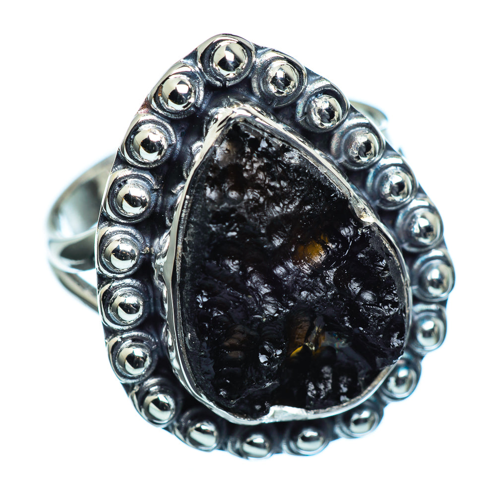 Tektite Rings handcrafted by Anasilvercos - RING996307
