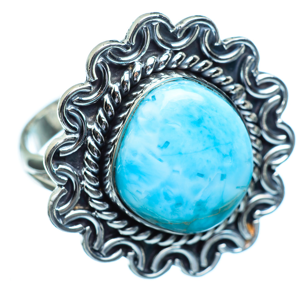 Larimar Rings handcrafted by Anasilvercos - RING996346