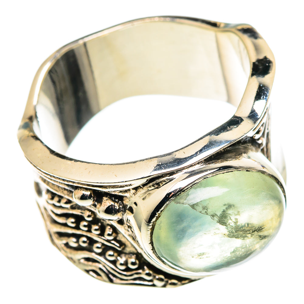 Prehnite Rings handcrafted by Anasilvercos - RING99642 - Photo 2