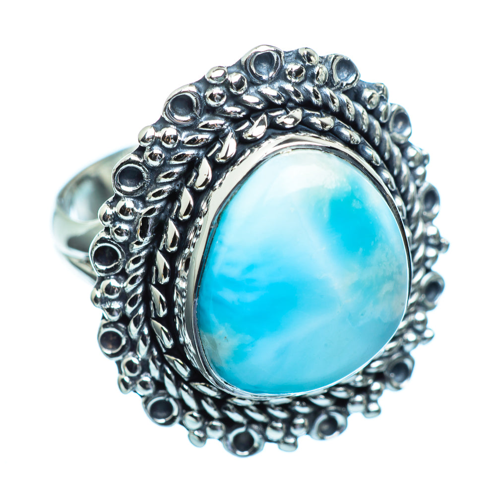 Larimar Rings handcrafted by Anasilvercos - RING996465