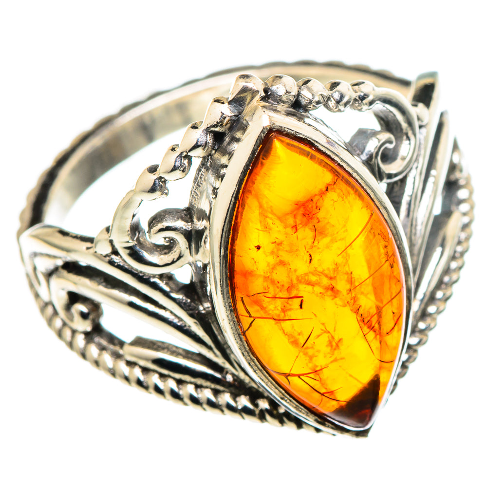 Baltic Amber Rings handcrafted by Anasilvercos - RING99649