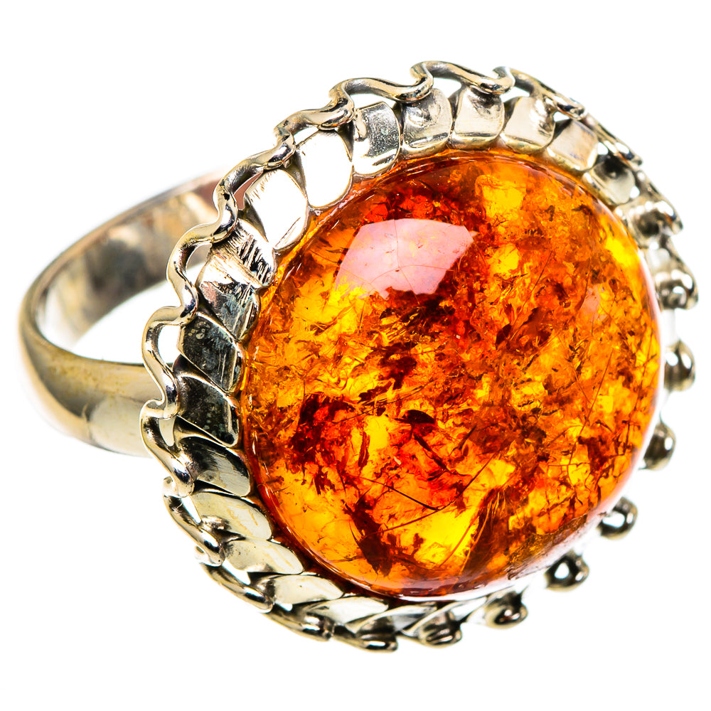 Baltic Amber Rings handcrafted by Anasilvercos - RING99650