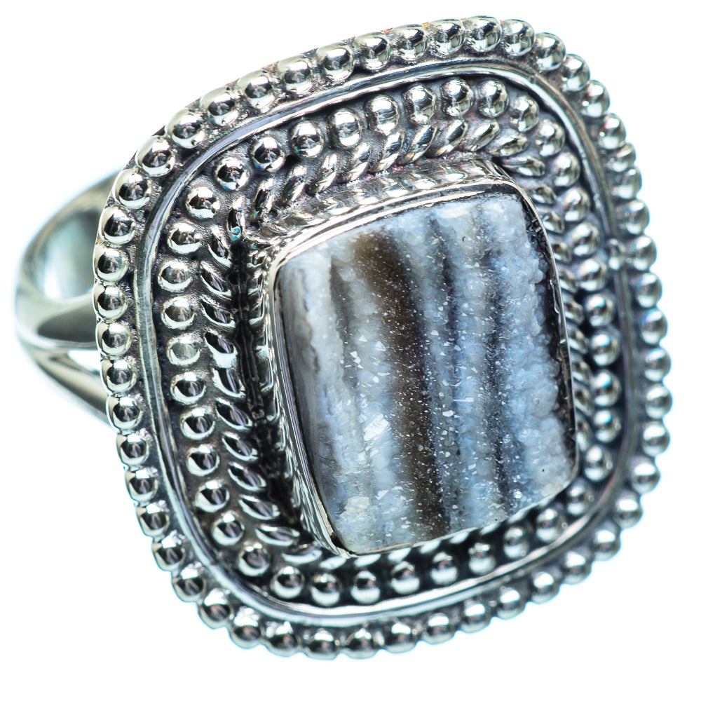 Desert Druzy Rings handcrafted by Anasilvercos - RING996543