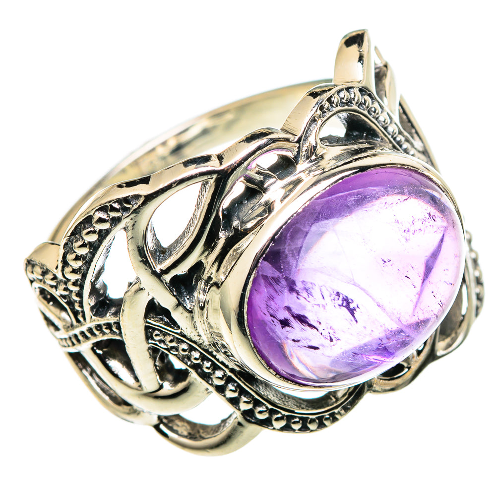 Amethyst Rings handcrafted by Anasilvercos - RING99655