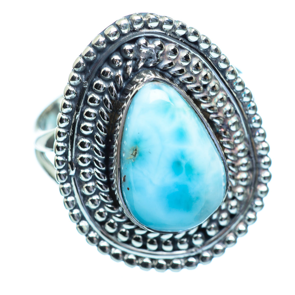 Larimar Rings handcrafted by Anasilvercos - RING996579
