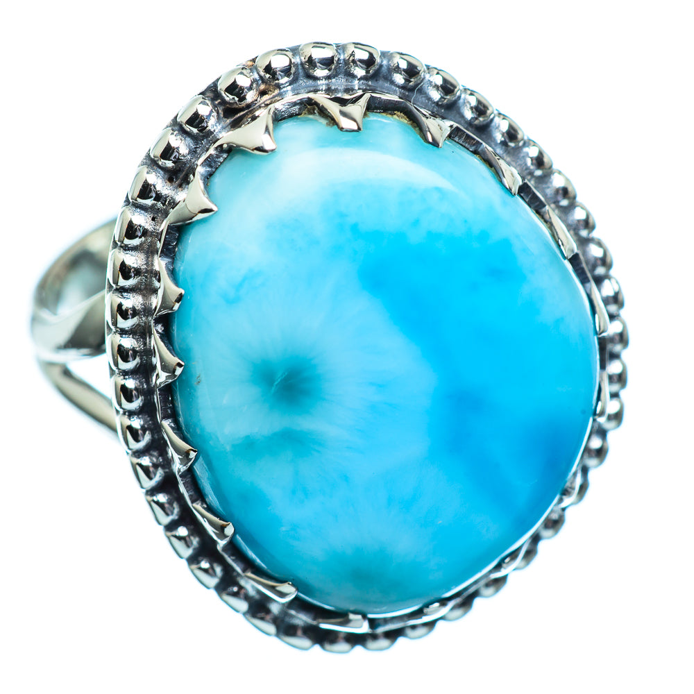 Larimar Rings handcrafted by Anasilvercos - RING996583