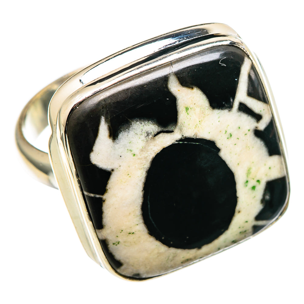 Septarian Geode Rings handcrafted by Anasilvercos - RING99663