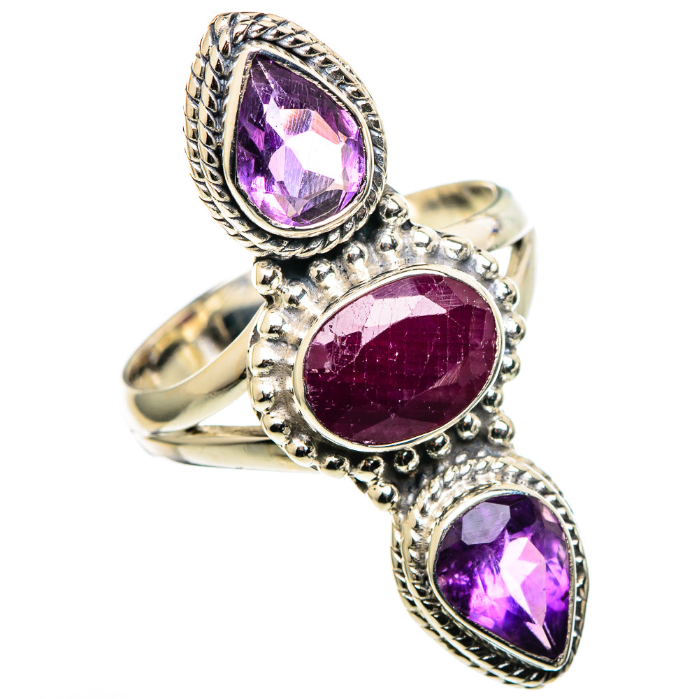 Ruby Rings handcrafted by Anasilvercos - RING99666