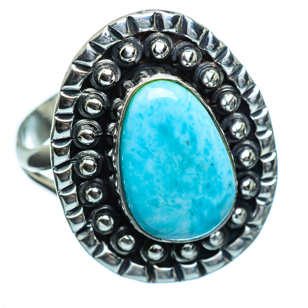 Larimar Rings handcrafted by Anasilvercos - RING996788
