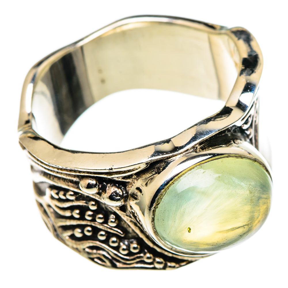 Prehnite Rings handcrafted by Anasilvercos - RING99680