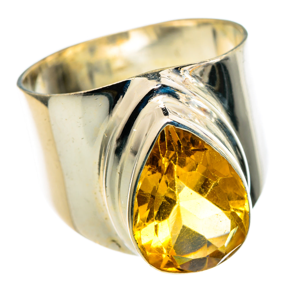 Citrine Rings handcrafted by Anasilvercos - RING99684
