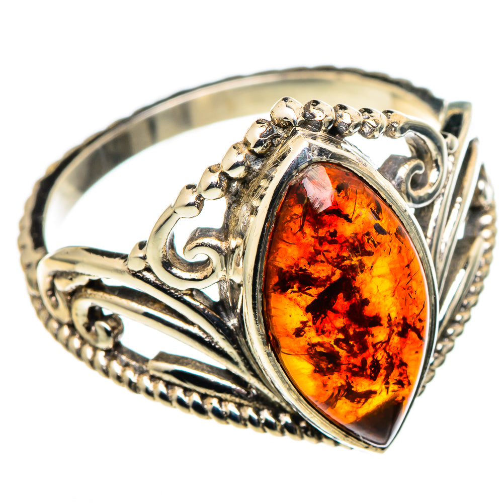 Baltic Amber Rings handcrafted by Anasilvercos - RING99687