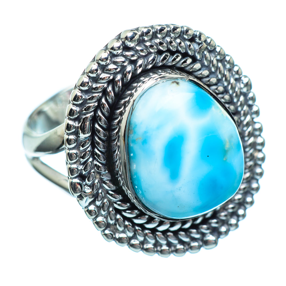 Larimar Rings handcrafted by Anasilvercos - RING996871