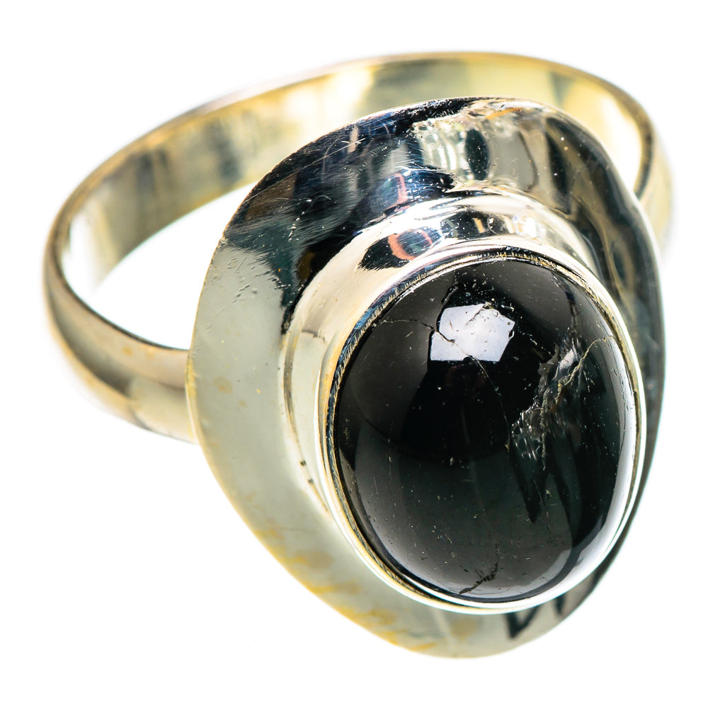 Black Onyx Rings handcrafted by Anasilvercos - RING99704 - Photo 2