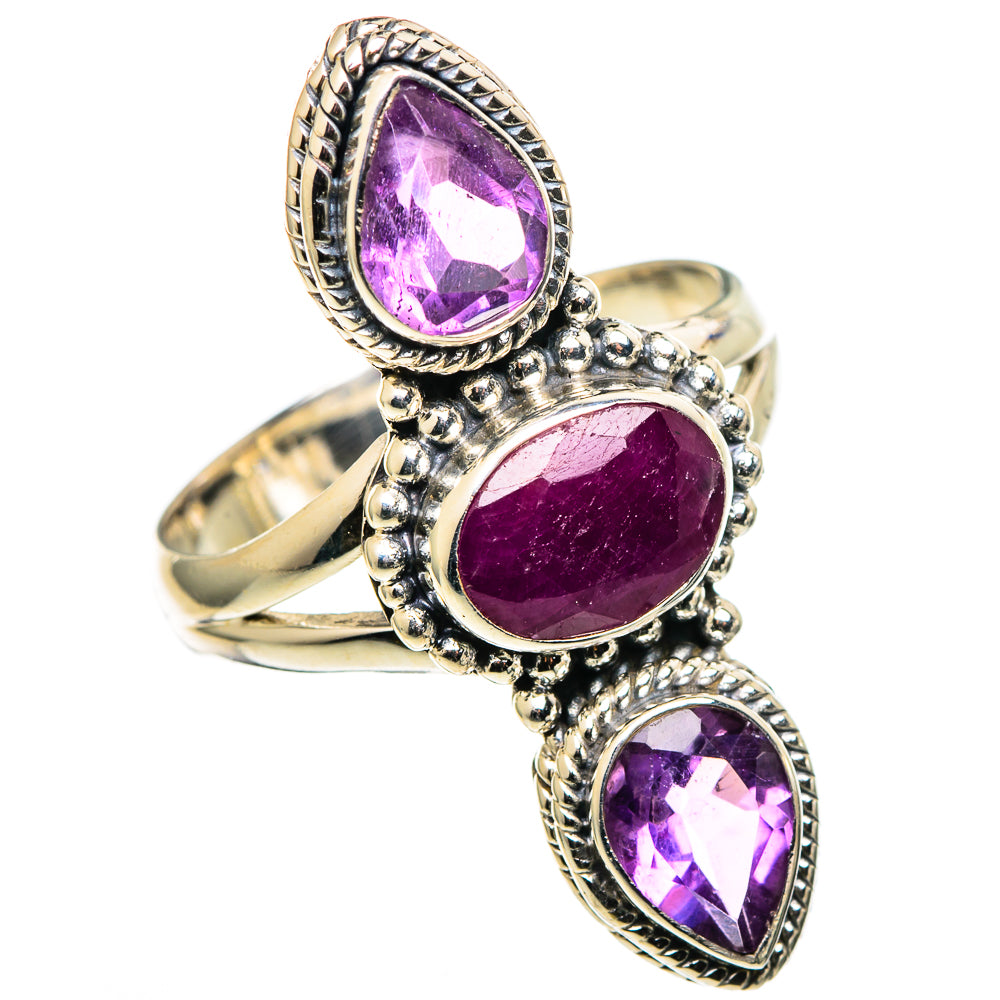 Ruby Rings handcrafted by Anasilvercos - RING99706