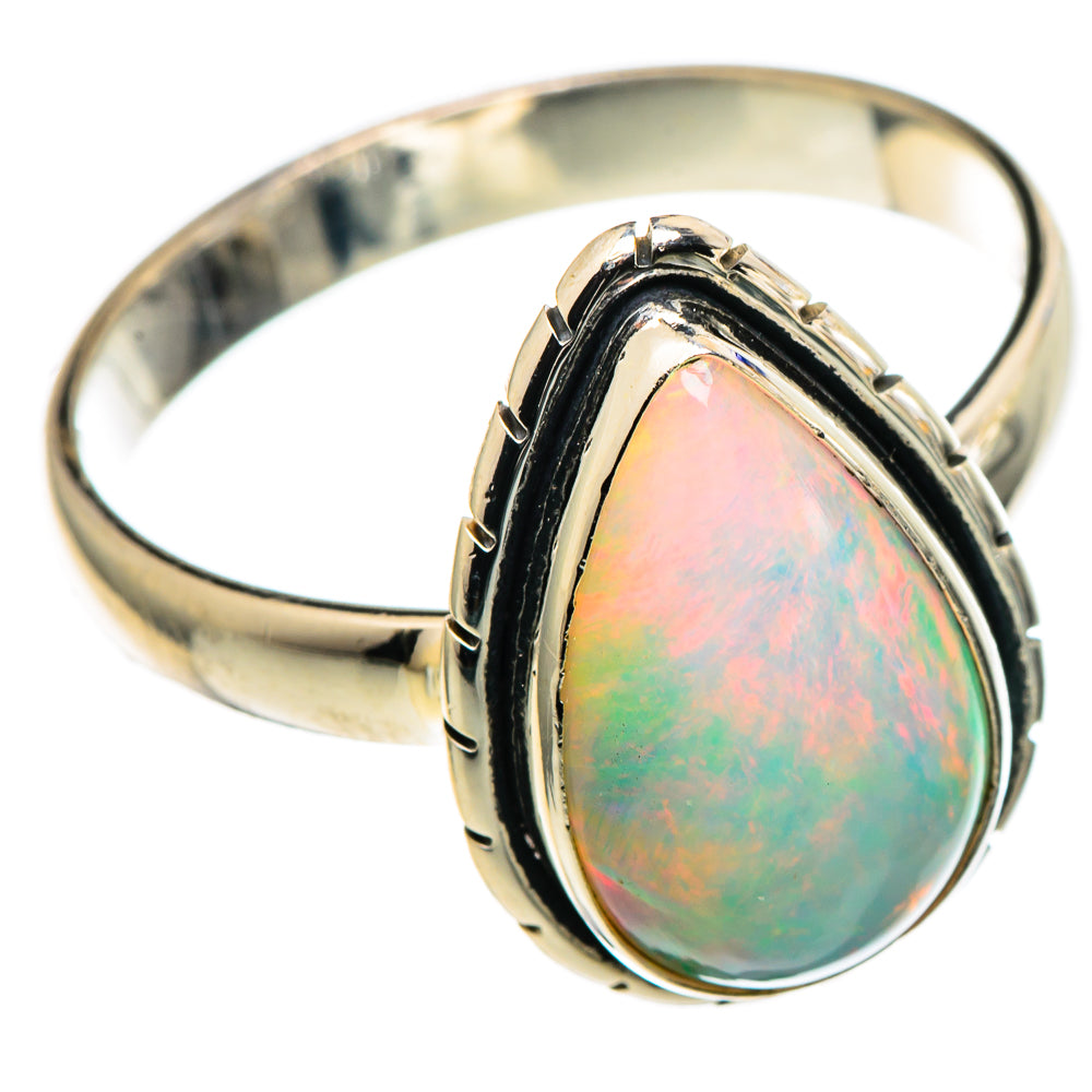 Ethiopian Opal Rings handcrafted by Anasilvercos - RING99710