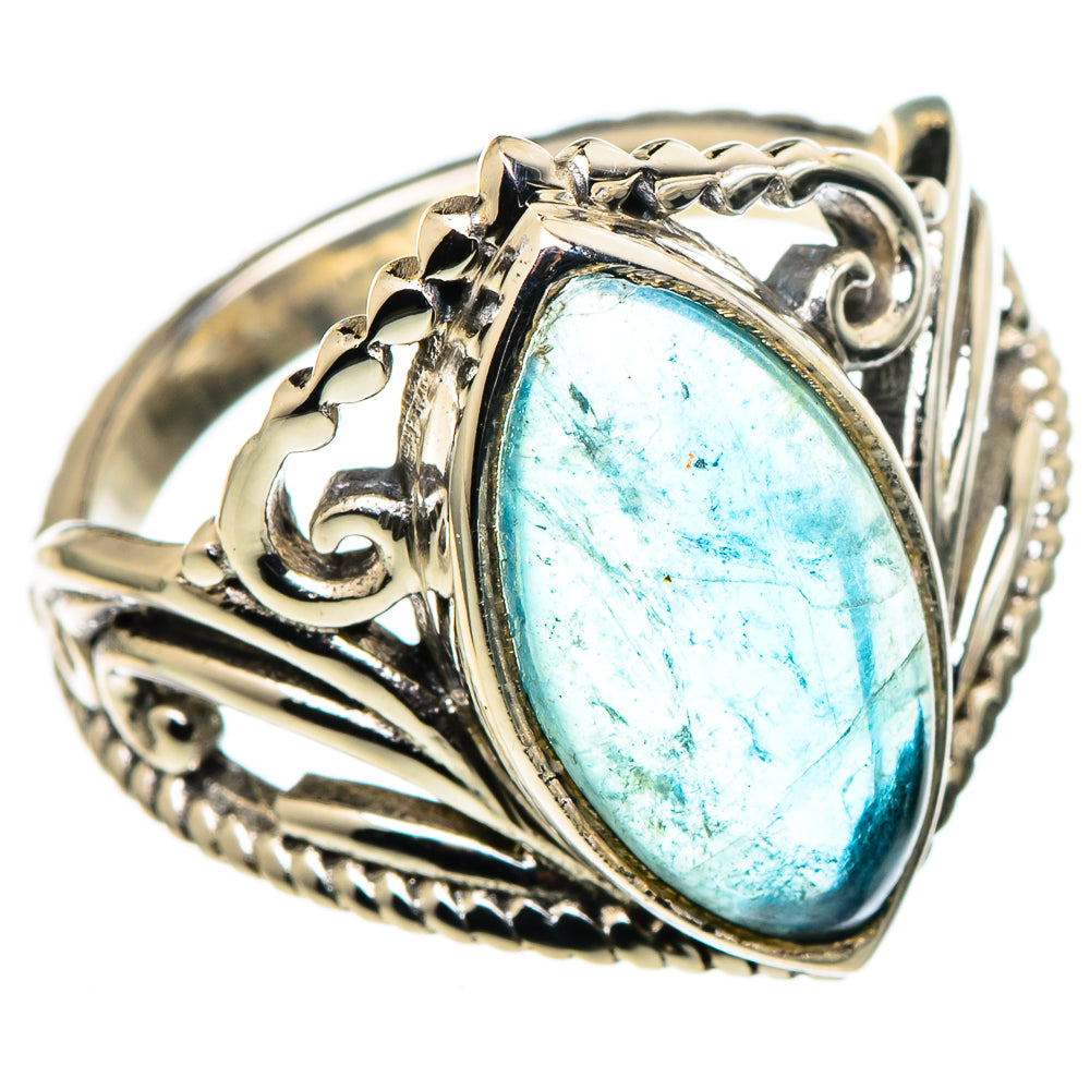 Aquamarine Rings handcrafted by Anasilvercos - RING99711