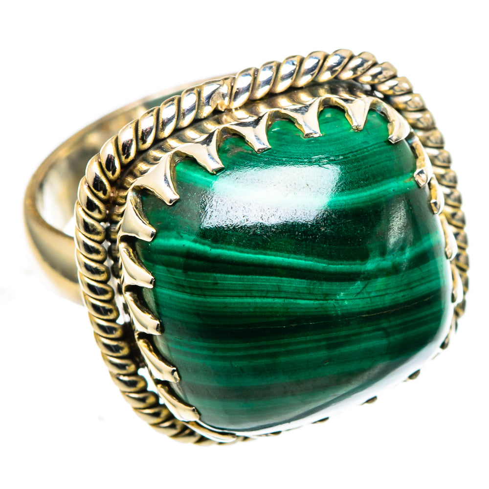 Malachite Rings handcrafted by Anasilvercos - RING99720