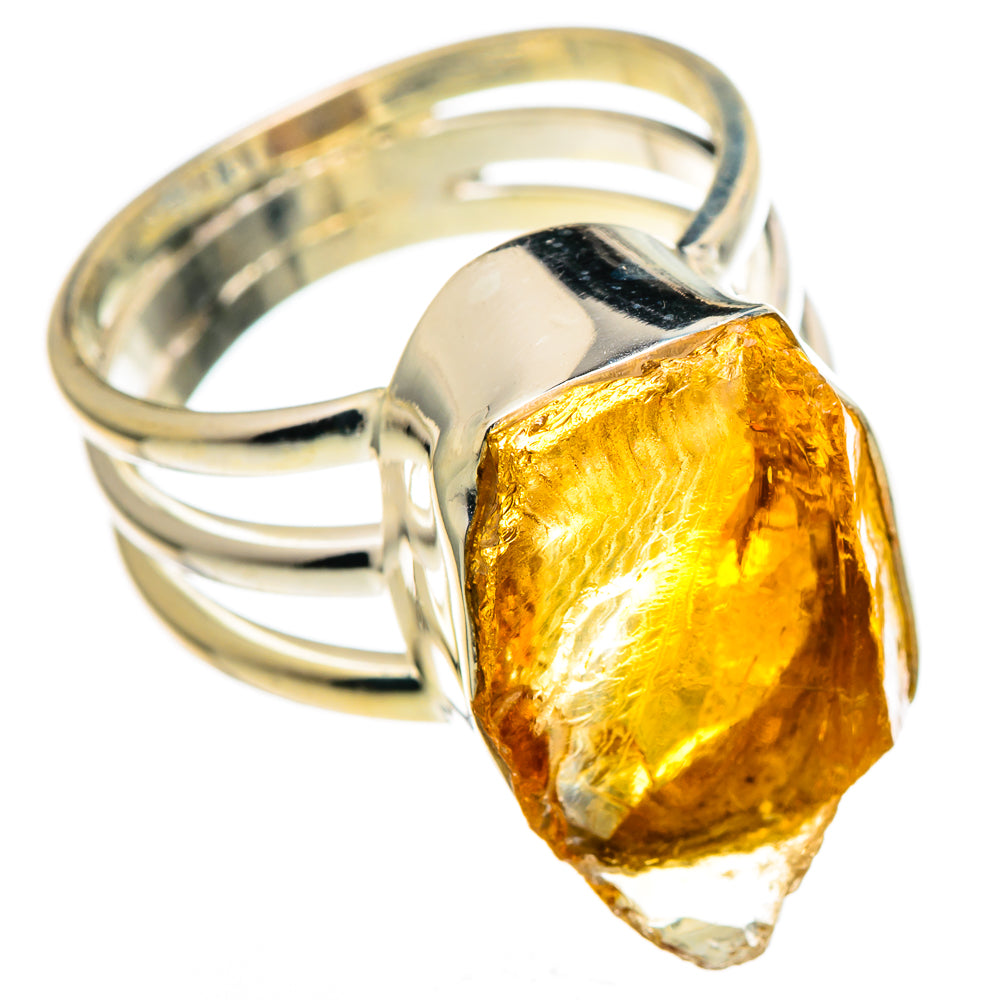 Citrine Rings handcrafted by Anasilvercos - RING99726