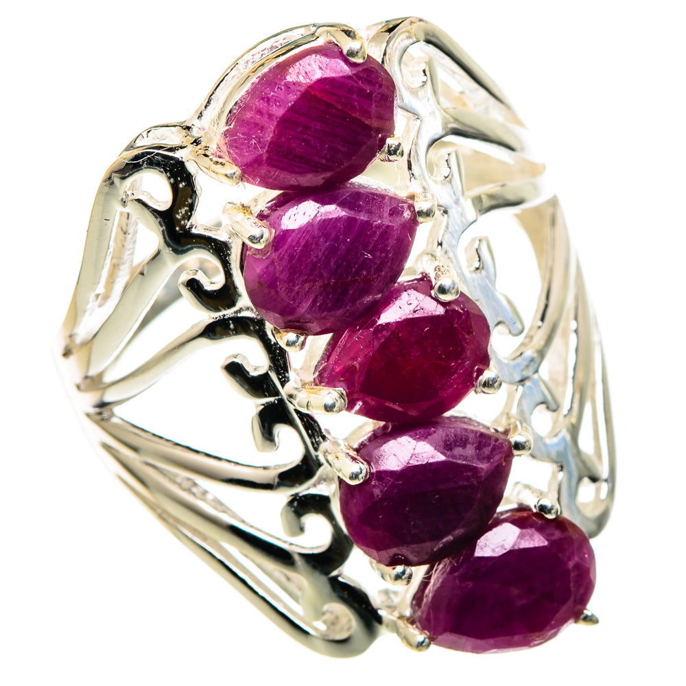 Ruby Rings handcrafted by Anasilvercos - RING99729