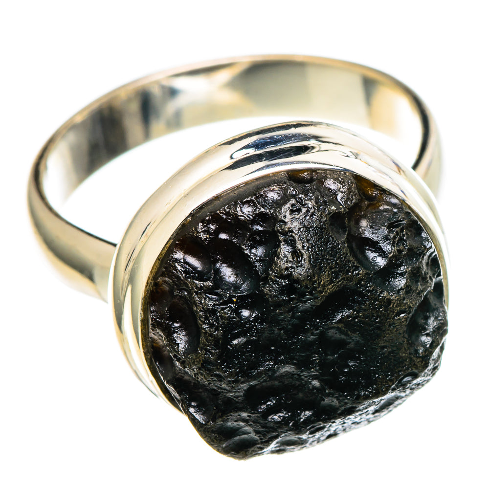 Tektite Rings handcrafted by Anasilvercos - RING99743 - Photo 2