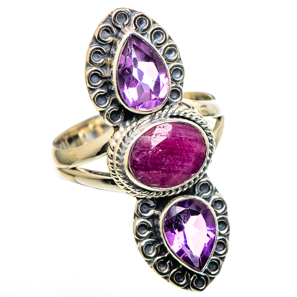 Ruby Rings handcrafted by Anasilvercos - RING99747