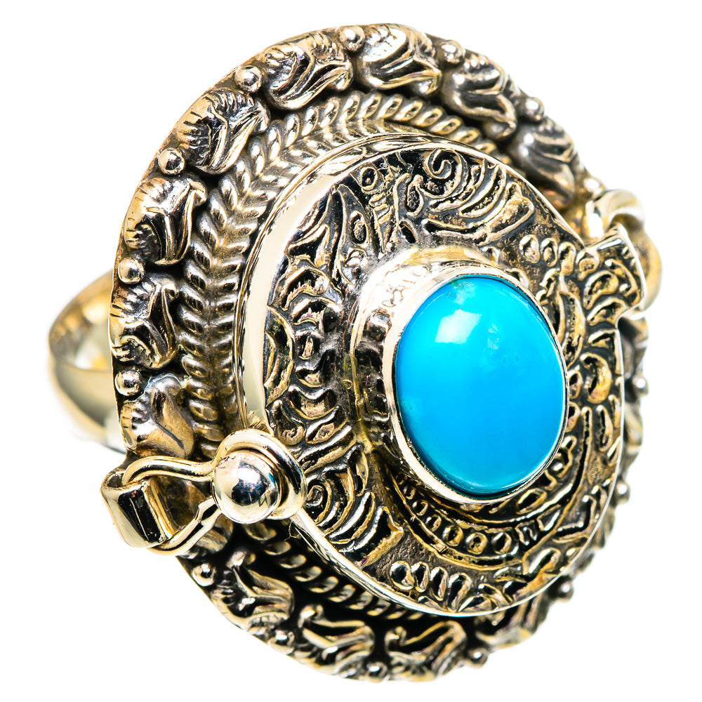 Larimar Rings handcrafted by Anasilvercos - RING99754