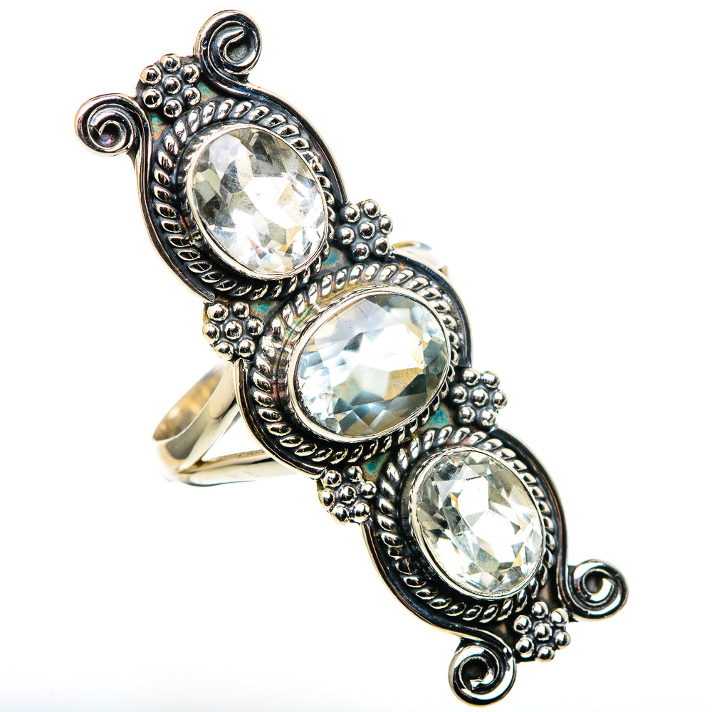 Green Amethyst Rings handcrafted by Anasilvercos - RING99762