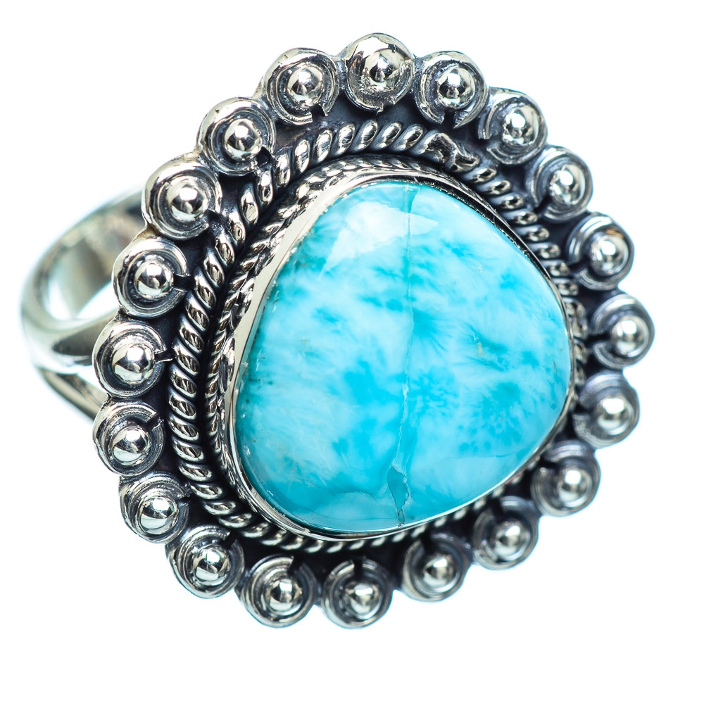 Larimar Rings handcrafted by Anasilvercos - RING997622