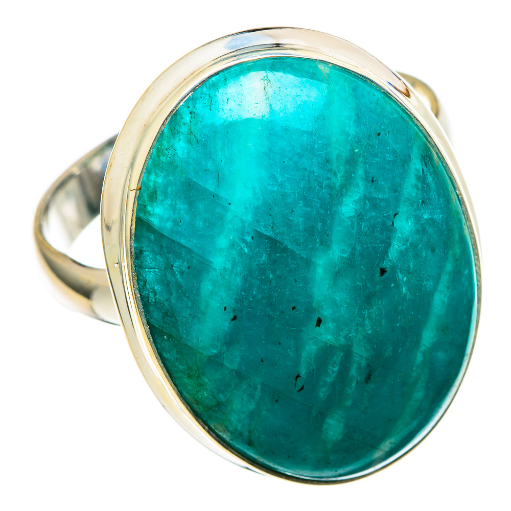 Amazonite Rings handcrafted by Anasilvercos - RING99764 - Photo 2