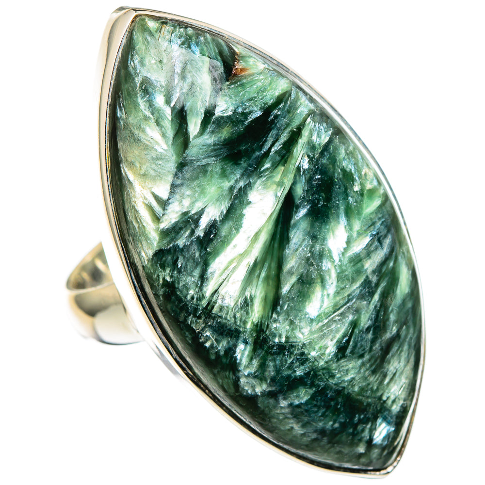 Seraphinite Rings handcrafted by Anasilvercos - RING99769