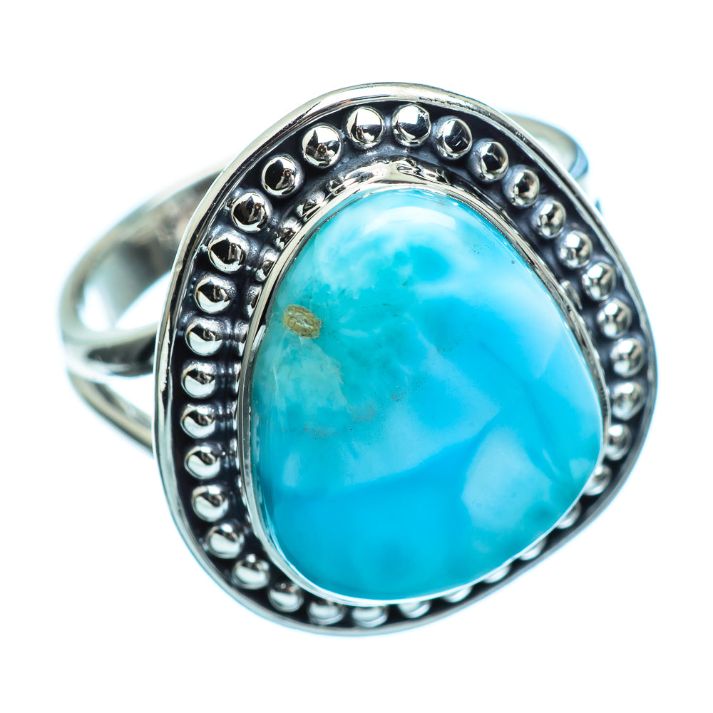 Larimar Rings handcrafted by Anasilvercos - RING997707