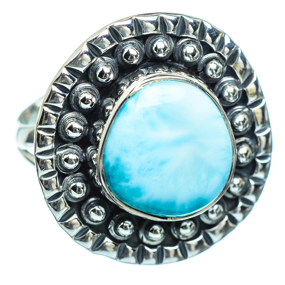 Larimar Rings handcrafted by Anasilvercos - RING997764