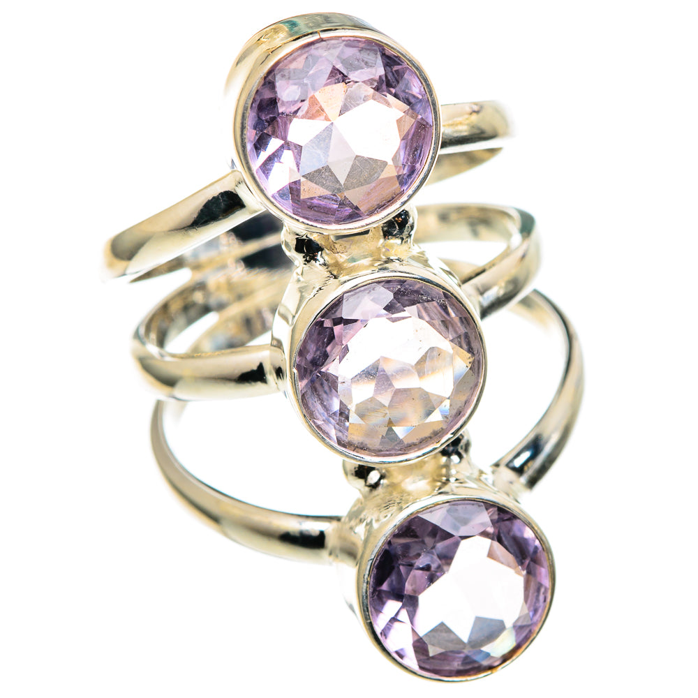 Kunzite Rings handcrafted by Anasilvercos - RING99779