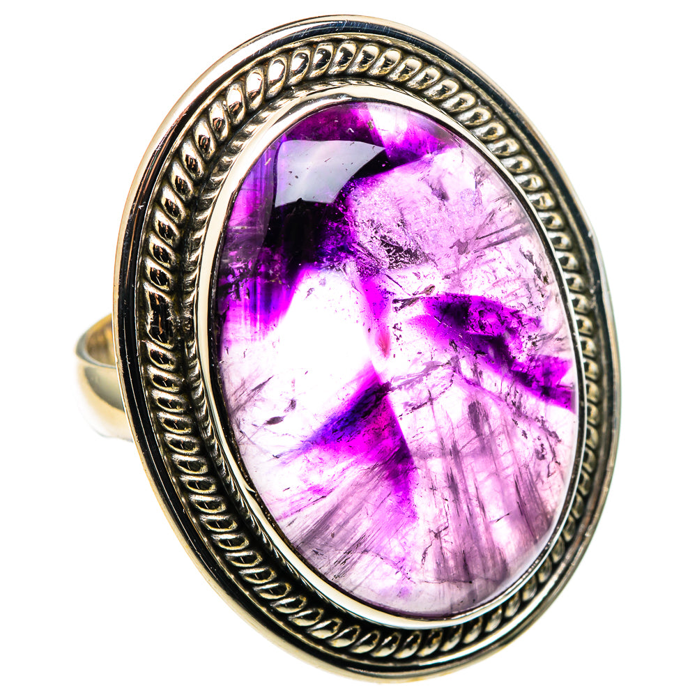 Star Amethyst Rings handcrafted by Anasilvercos - RING99780