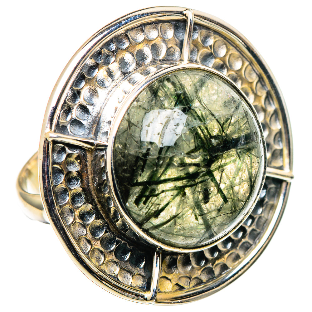 Tourmaline Quartz Rings handcrafted by Anasilvercos - RING99783