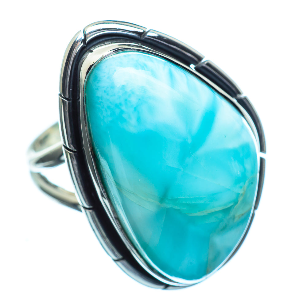 Larimar Rings handcrafted by Anasilvercos - RING997884